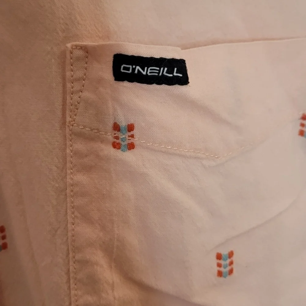 O'Neill Quiver Stretch Dobby Standard Fit Shirt Dusty Pink, XXL